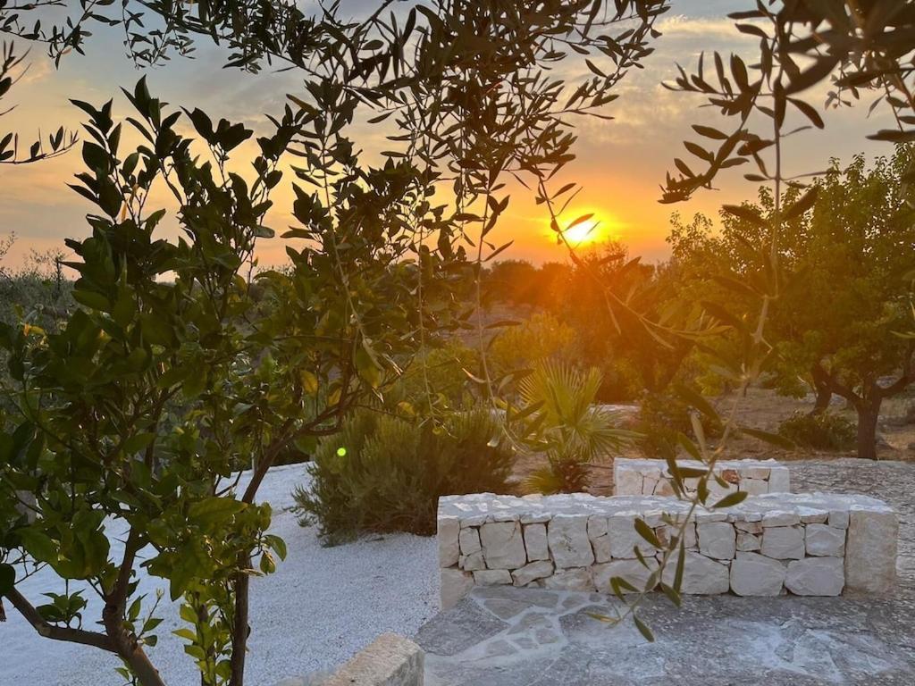 Casa Giuliveto - Charmantes Ferienhaus Mit Privatpool In Olivenhain Остуни Экстерьер фото